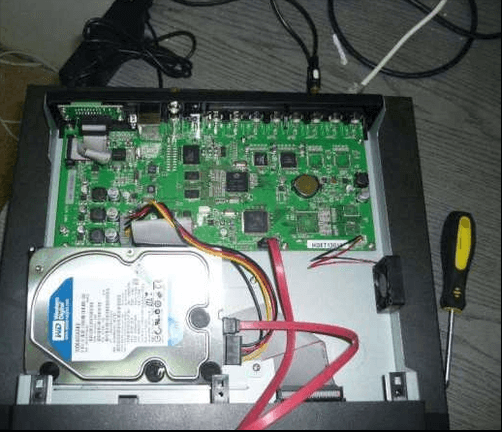 Ремонт видеонаблюдения. Ремонт видеорегистратора на рабочем столе