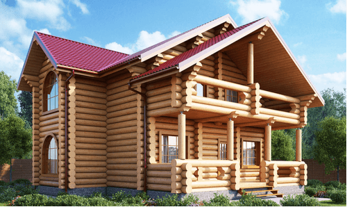 Дом из дерева